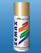 Bright gold effect spray paint